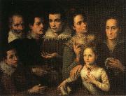 Lavinia Fontana Family Portrait oil painting on canvas